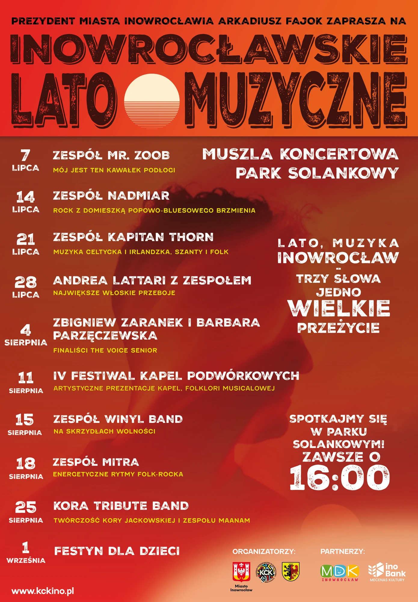 Plakat Inowrocławskiego Lata Muzycznego